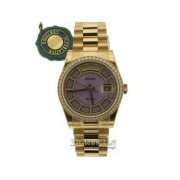 Rolex Daydate 36mm Lavanda diamanti ref. 118348 President nuovo 